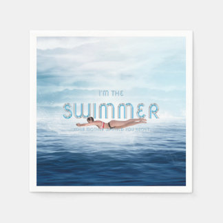 TOP I'm the Swimmer Napkins