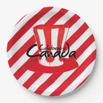 Top It Off Canada Day Paper Plates by ZazzleHolidays at Zazzle