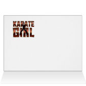 TOP Karate Girl Cards (Inside Horizontal (Top))