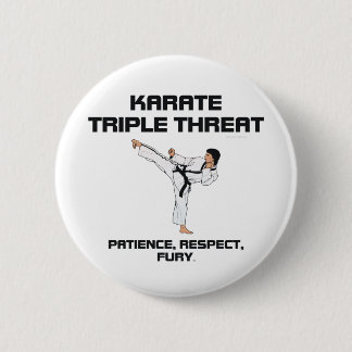 TOP Karate Slogan Button