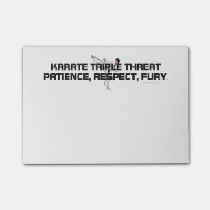TOP Karate Slogan Post-it Notes