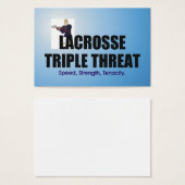 TOP Lacrosse Triple Threat (Front & Back)