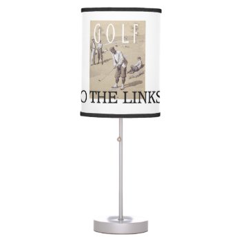 Top Links Golf Table Lamp by teepossible at Zazzle