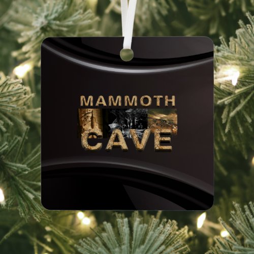 TOP Mammoth Cave Metal Ornament