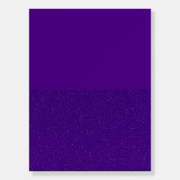 Top Matte & Bottom Glitter Purple Foam Board