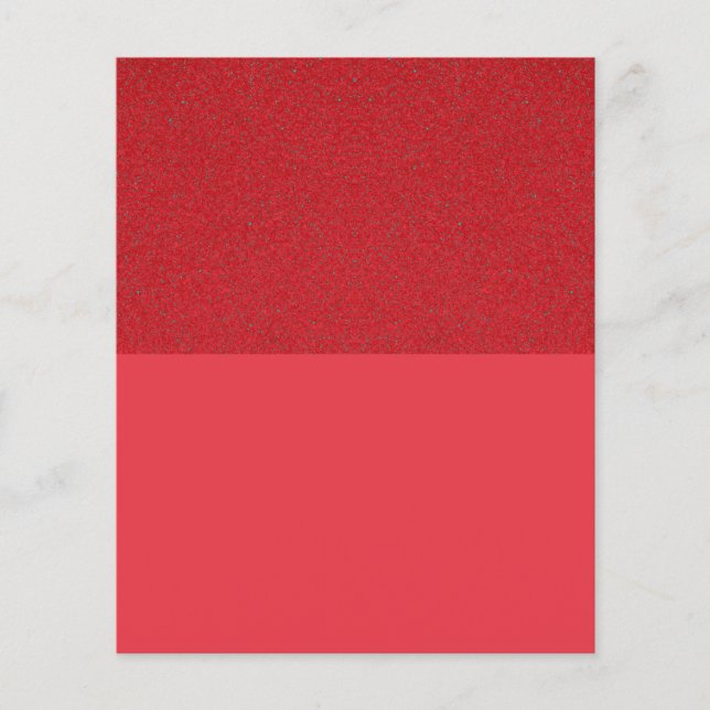 Top-Noise Tomato Red Square Flyer – Customizable (Front)