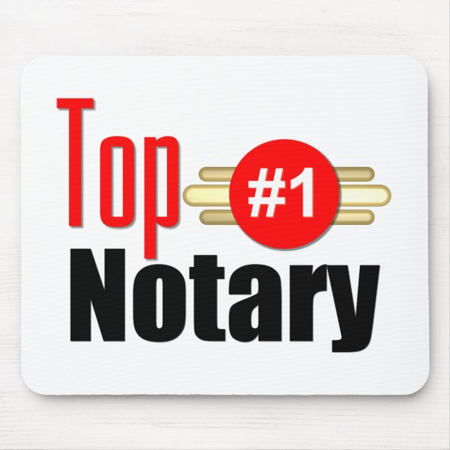 Top Notary Mouse Pad (Front)