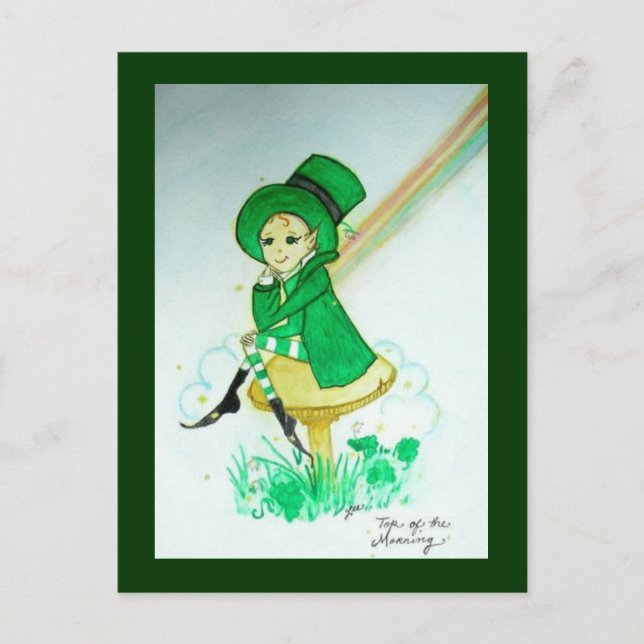 Top O' The Morning Postcard (Front)