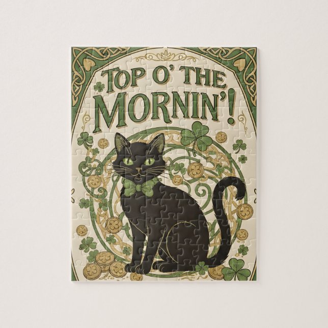Top O' The Morning - St. Patrick's Day Jigsaw Puzzle (Vertical)