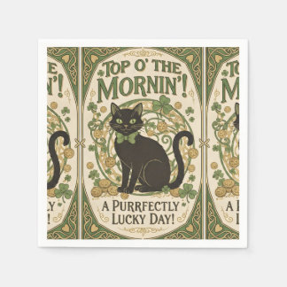 Top O' The Morning - St. Patrick's Day Napkins