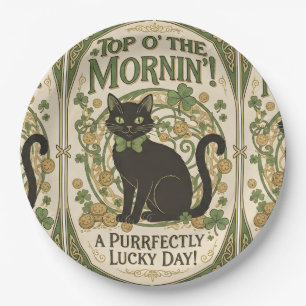 Top O' The Morning - St. Patrick's Day Paper Plates
