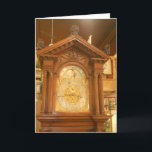 "Top of Grandfather Clock" Birthday Card<br><div class="desc">© Art Is Life,  Life Is Art
[2012 // 2020]</div>