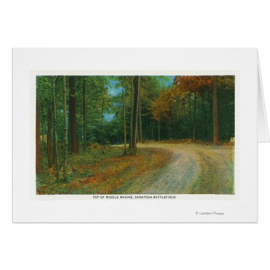 Top of Middle Ravine of Saratoga Battlefield (Front Horizontal)