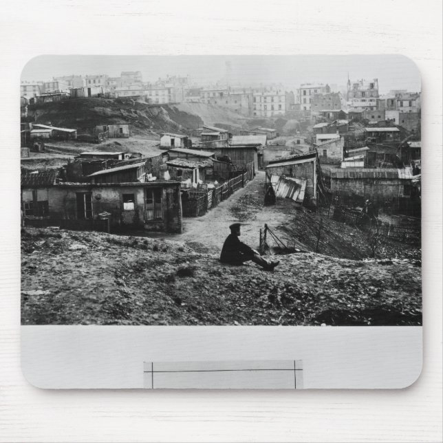 Top of rue Champlain  Paris, 1858-78 Mouse Pad (Front)