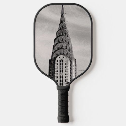 Top of the Chrysler Building NYC Pickleball Paddle
