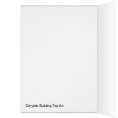 Top of the Chrysler Building Pop Art (Inside (Left))