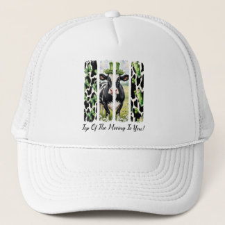 Top Of The Mooing Trucker Hat
