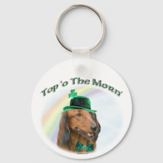 Top of the Morn Dachshund Keychain