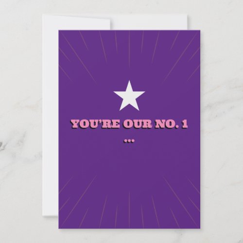 Top of the Pops Birthday Dad Flat Greeting Card