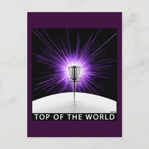 Top of The World Postcard