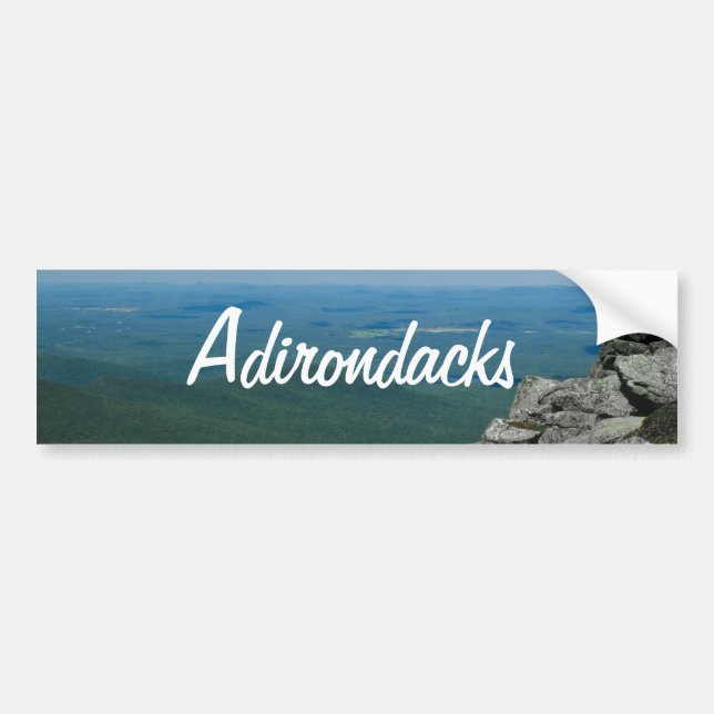 Top of Whiteface Mountain, Adirondacks, NY Bumper Sticker (Front)
