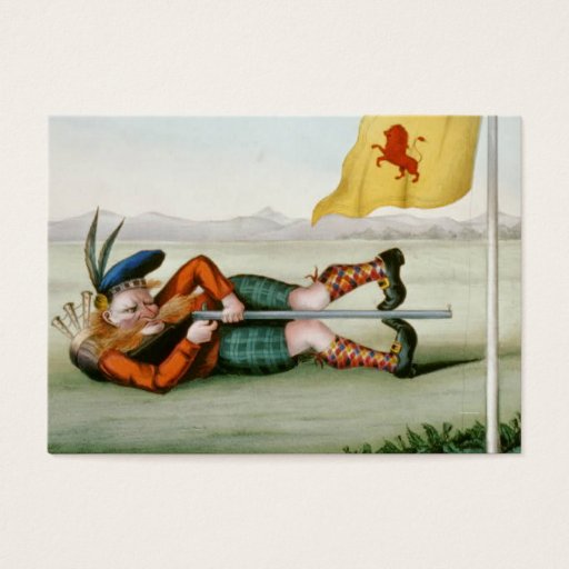 Customizable TOP Old World Golf Business Card