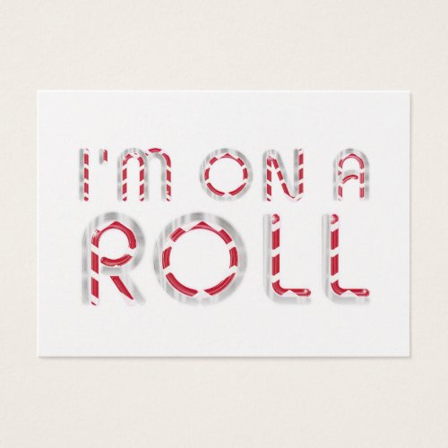 TOP On a Roll Business Card Template