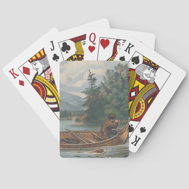 TOP On the Hunt Poker Cards (Back)