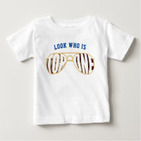 Top One Aviator Glasses First Birthday Shirt