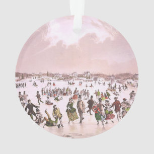 TOP One Beautiful Skate Ornament