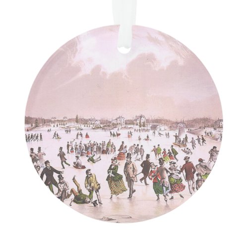 TOP One Beautiful Skate Ornament