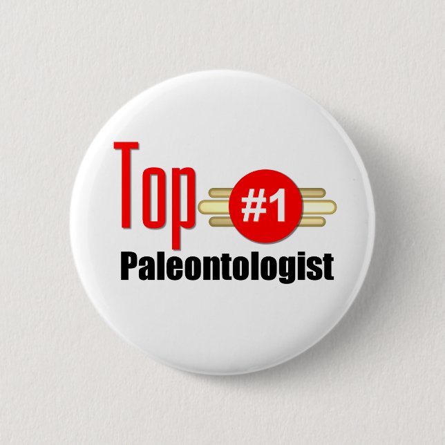 Top Paleontologist Button (Front)