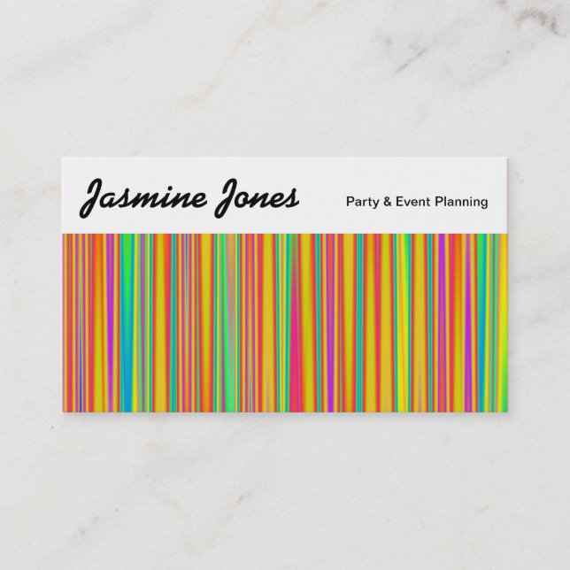 Top Panel - Abstract 120716(010) Business Card (Front)