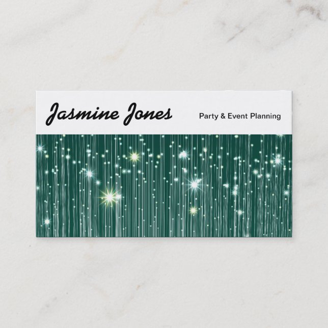 Top Panel - Fiber Optics Business Card (Front)