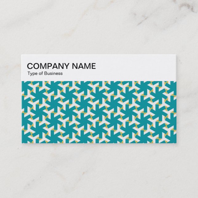 Top Panel - Geometric Pattern 230614(3) Business C Card (Front)
