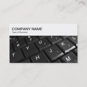 Top Panel - Laptop Keyboard Business Card