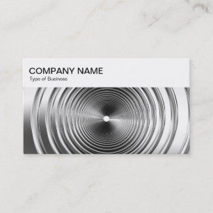 Top Panel - Long Spring B&W Business Card