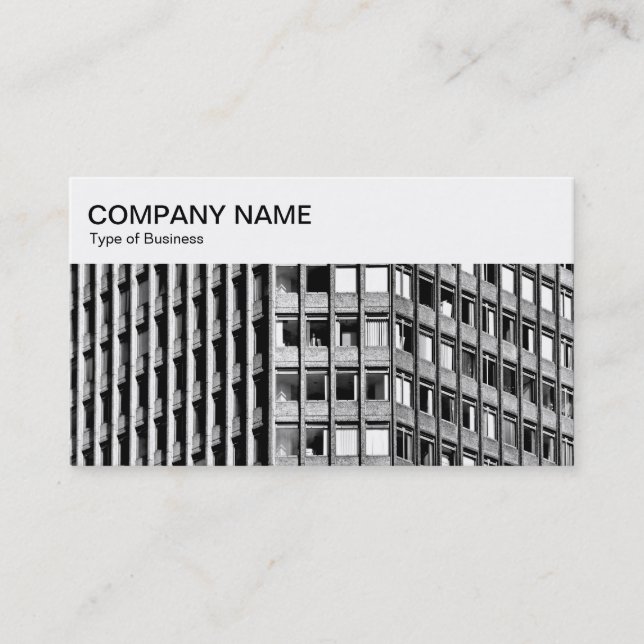 Top Panel - Office Block Business Card (Front)