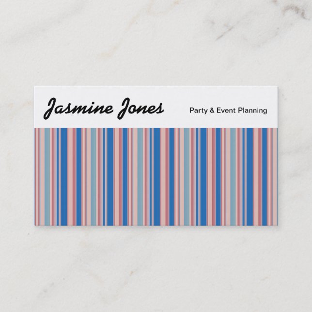 Top Panel - Stripes 310515 (011) Business Card (Front)