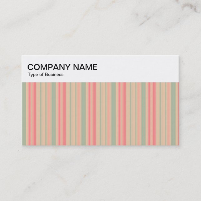 Top Panel - Stripes 310515 (05) Business Card (Front)