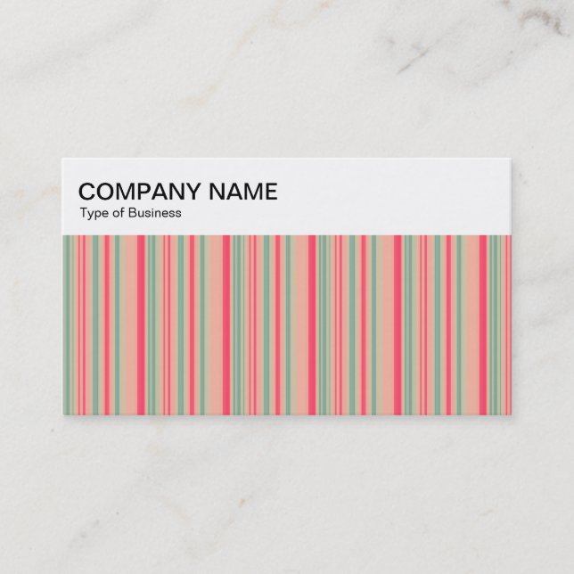 Top Panel - Stripes 310515 (06) Business Card (Front)