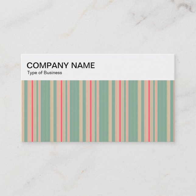 Top Panel - Stripes 310515 (07) Business Card (Front)