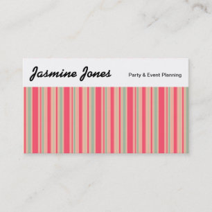 Top Panel - Stripes 310515 (09) Business Card