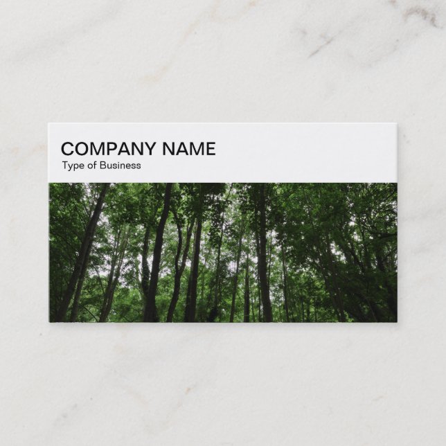 Top Panel - Woodland 02 Business Card (Front)