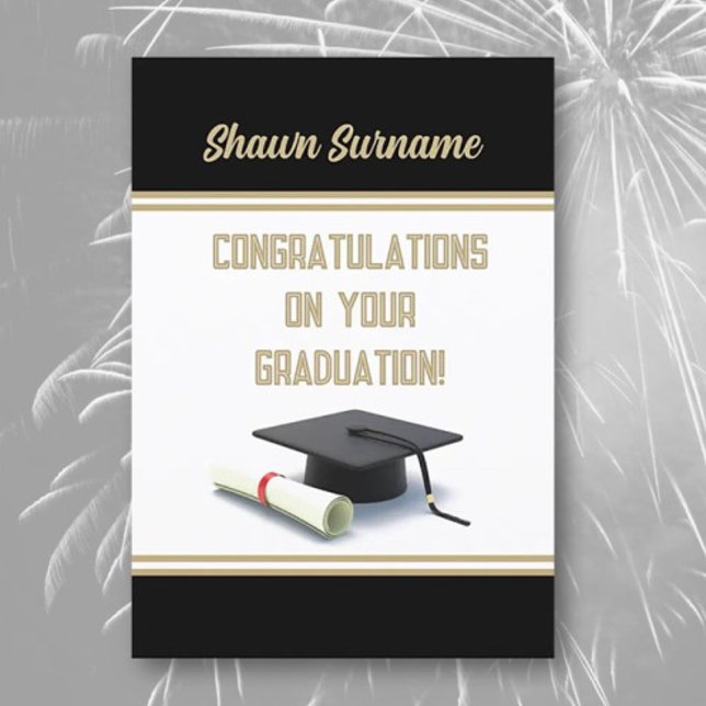 Top Pick! Custom Graduation Card (Creator Uploaded)