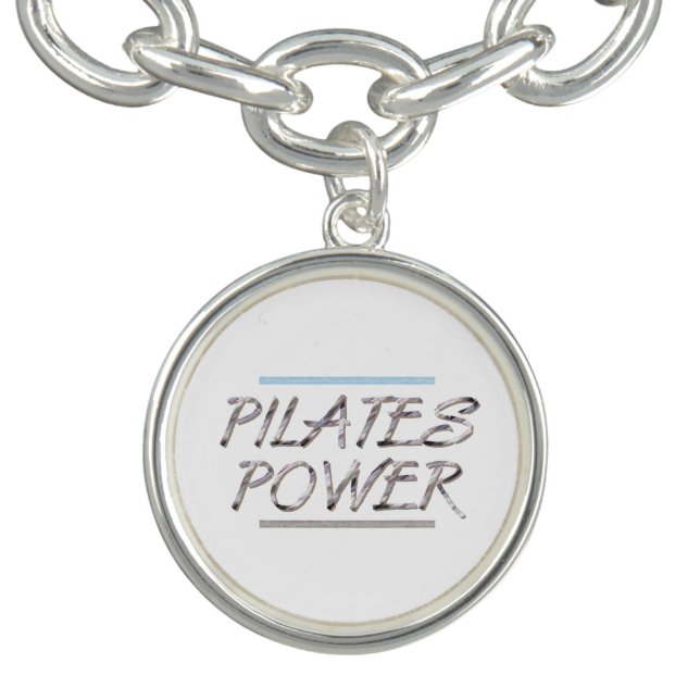 TOP Pilates Power Charm Bracelet (Design)