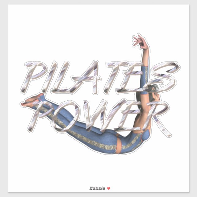 TOP Pilates Power Sticker (Sheet)