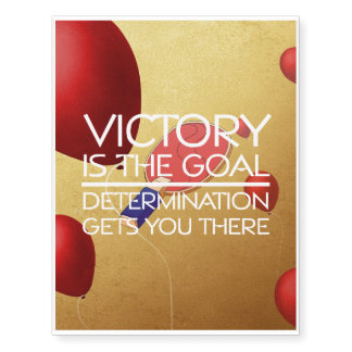 TOP Ping Pong Victory Temporary Tattoos
