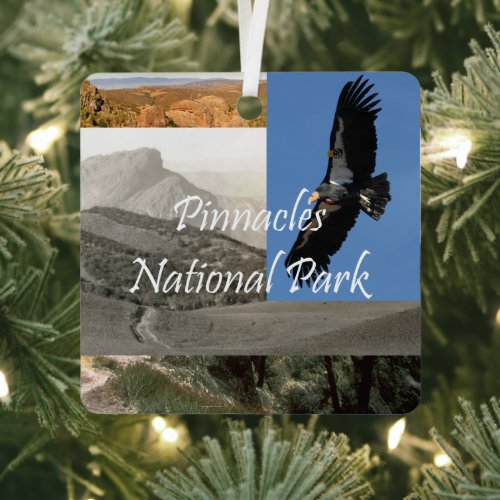TOP Pinnacles National Park Metal Ornament
