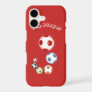 Top Player Soccer Balls iPhone 17 Case
